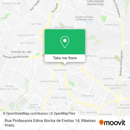 Rua Professora Edina Rocha de Freitas 14 map