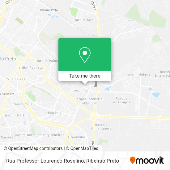 Rua Professor Lourenço Roselino map