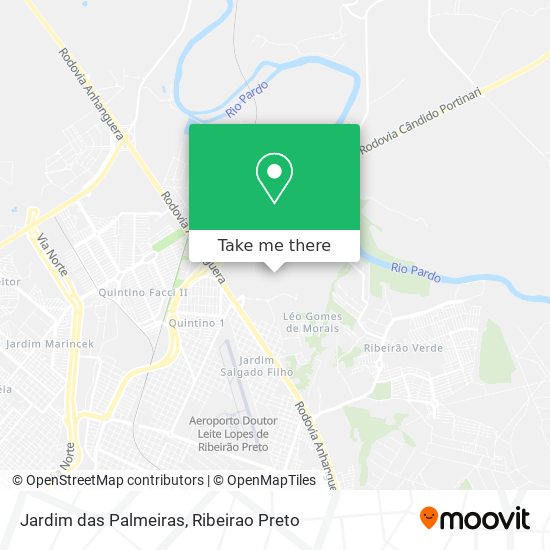 Jardim das Palmeiras map