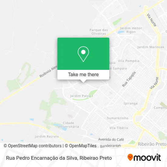 Rua Pedro Encarnação da Silva map