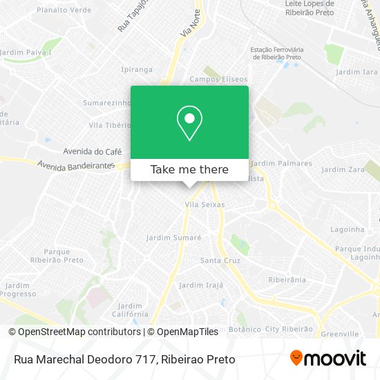 Mapa Rua Marechal Deodoro 717