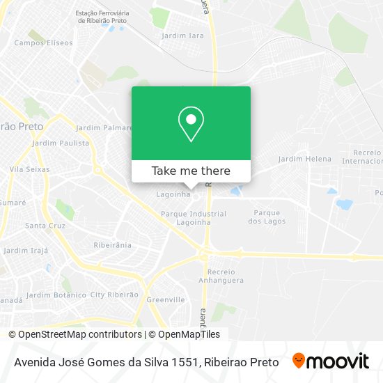 Avenida José Gomes da Silva 1551 map