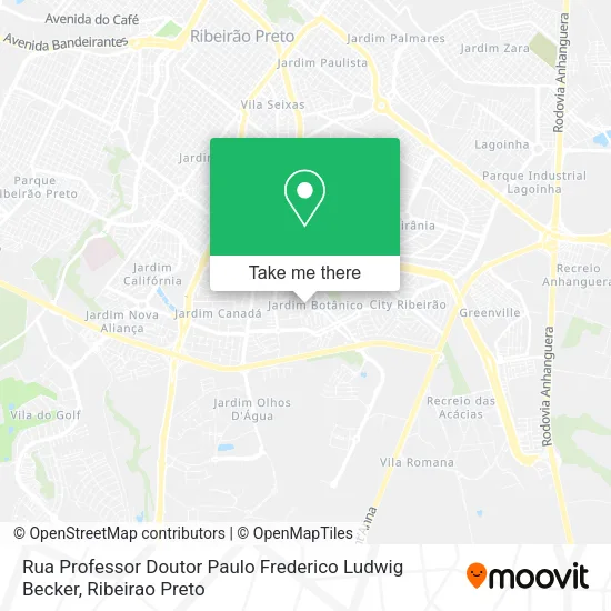 Rua Professor Doutor Paulo Frederico Ludwig Becker map