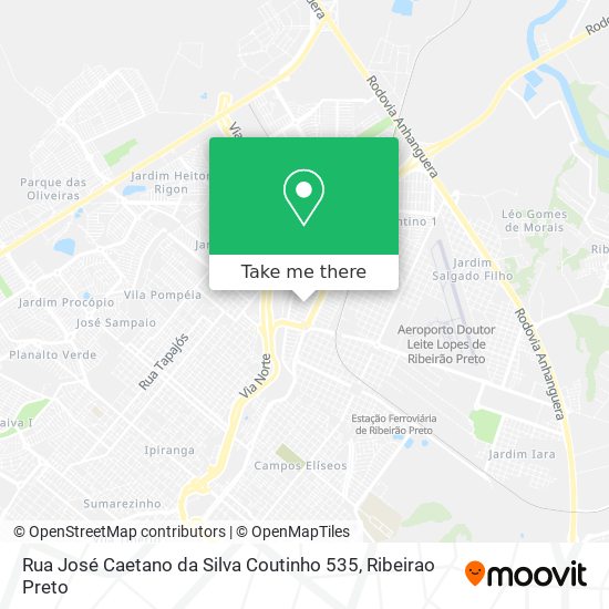 Rua José Caetano da Silva Coutinho 535 map