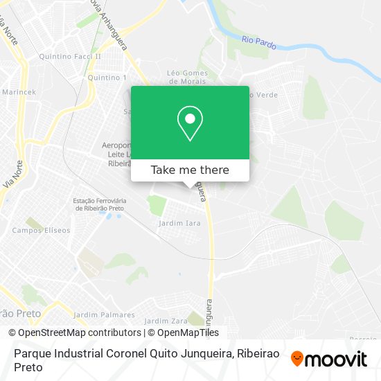 Mapa Parque Industrial Coronel Quito Junqueira