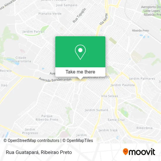 Rua Guatapará map