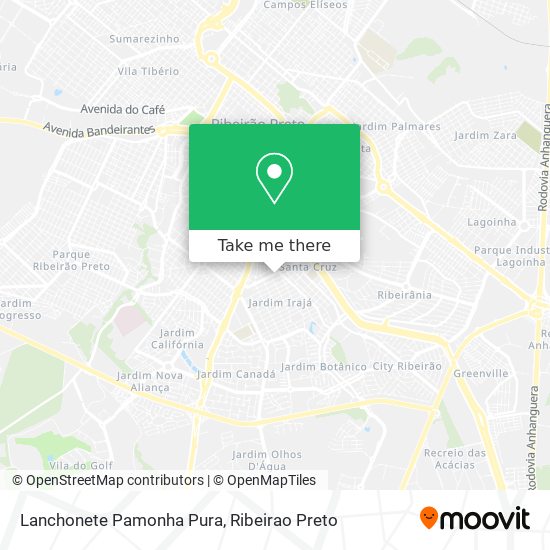 Lanchonete Pamonha Pura map
