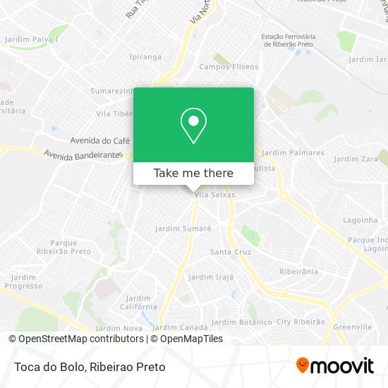 Toca do Bolo map