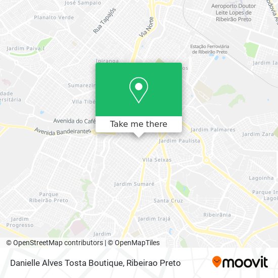 Danielle Alves Tosta Boutique map