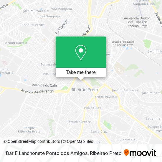Bar E Lanchonete Ponto dos Amigos map