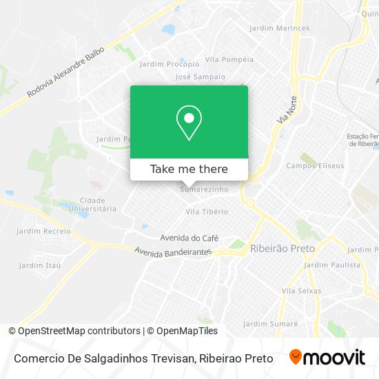 Comercio De Salgadinhos Trevisan map