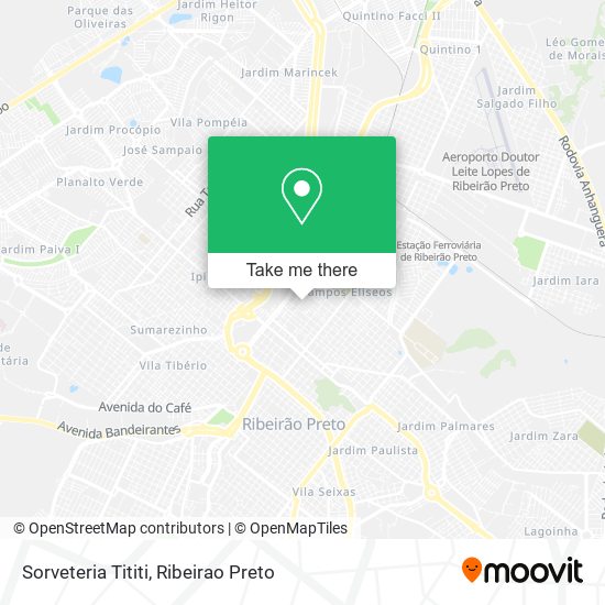Sorveteria Tititi map