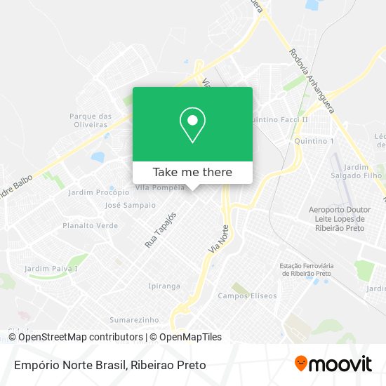Empório Norte Brasil map
