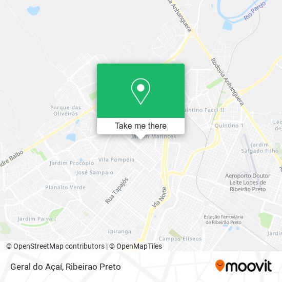 Geral do Açaí map