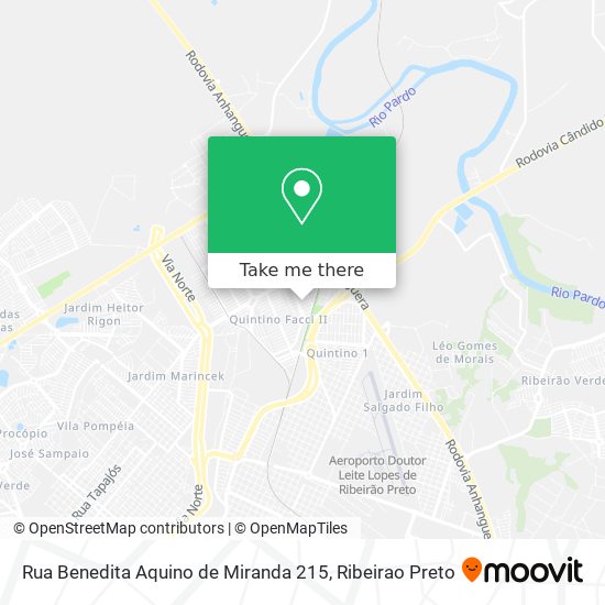 Rua Benedita Aquino de Miranda 215 map