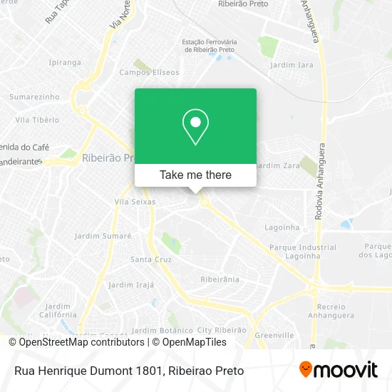 Rua Henrique Dumont 1801 map
