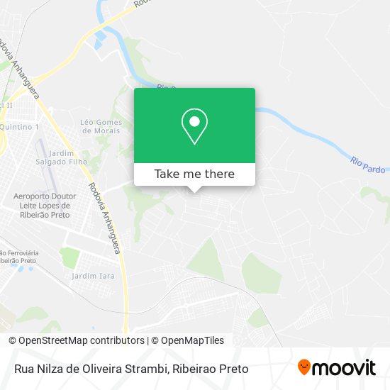 Rua Nilza de Oliveira Strambi map