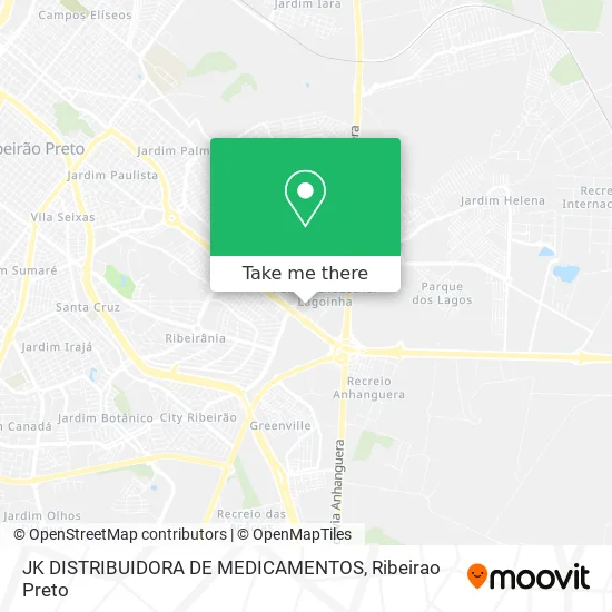 JK DISTRIBUIDORA DE MEDICAMENTOS map