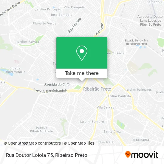 Rua Doutor Loiola 75 map