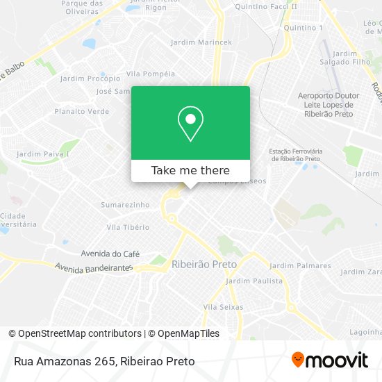 Rua Amazonas 265 map