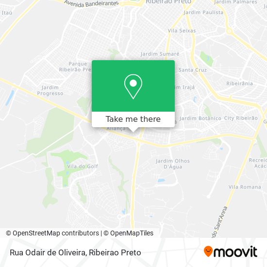 Rua Odair de Oliveira map