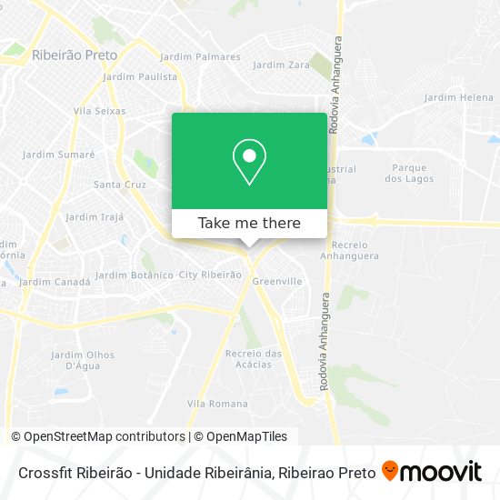 Crossfit Ribeirão - Unidade Ribeirânia map