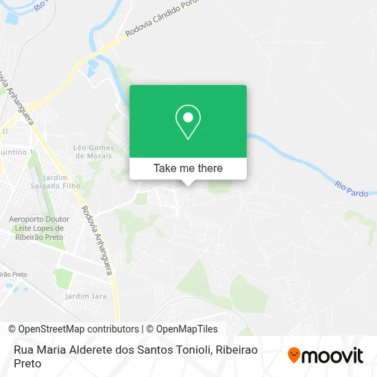 Rua Maria Alderete dos Santos Tonioli map