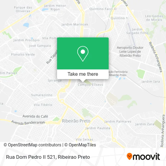 Rua Dom Pedro II 521 map