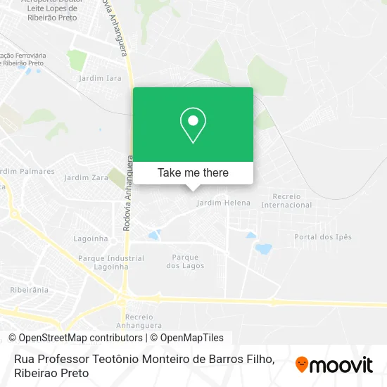 Rua Professor Teotônio Monteiro de Barros Filho map
