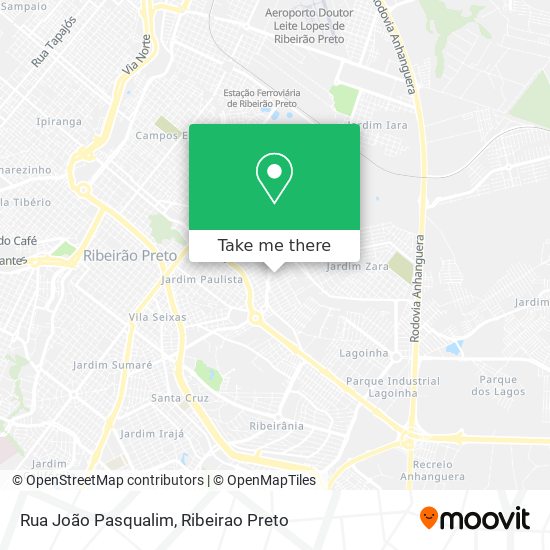 Mapa Rua João Pasqualim