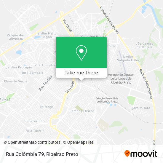 Rua Colômbia 79 map