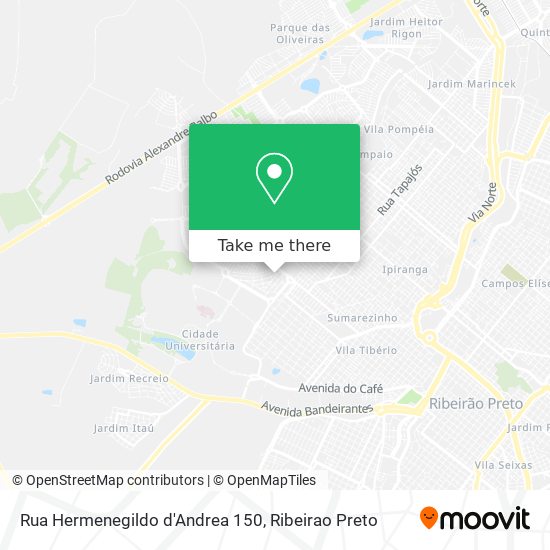 Rua Hermenegildo d'Andrea 150 map