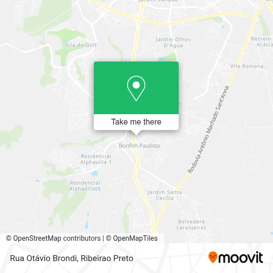 Rua Otávio Brondi map