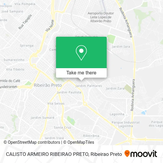 CALISTO ARMEIRO RIBEIRAO PRETO map