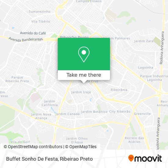 Buffet Sonho De Festa map