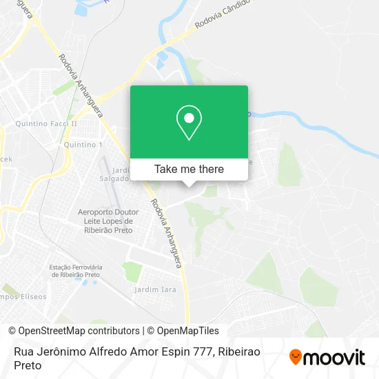 Rua Jerônimo Alfredo Amor Espin 777 map