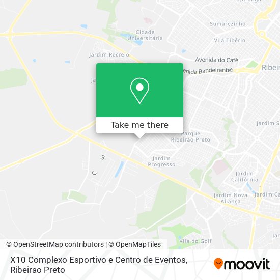 X10 Complexo Esportivo e Centro de Eventos map