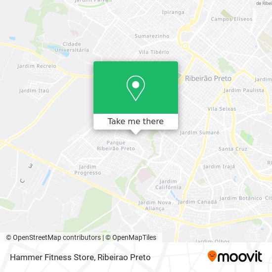 How to get to Hammer Fitness Store in Ribeirão Preto by Bus?