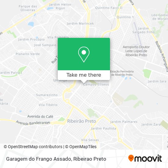 Mapa Garagem do Frango Assado