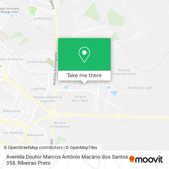 Avenida Doutor Marcos Antônio Macário dos Santos 358 map