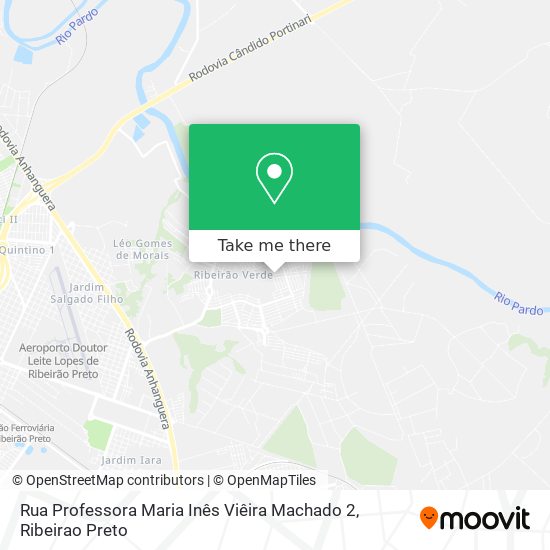 Rua Professora Maria Inês Viêira Machado 2 map