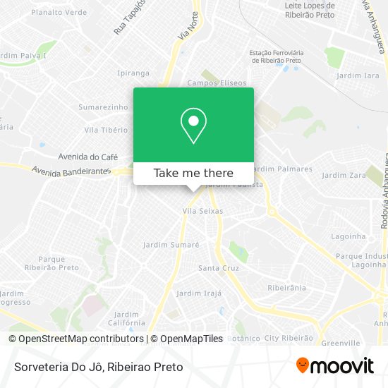Sorveteria Do Jô map