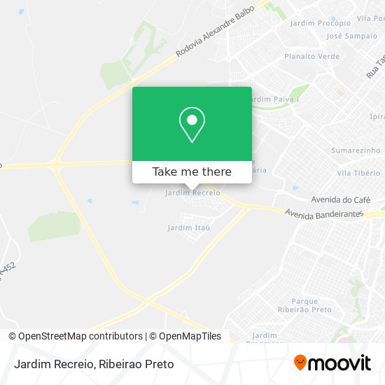 Jardim Recreio map