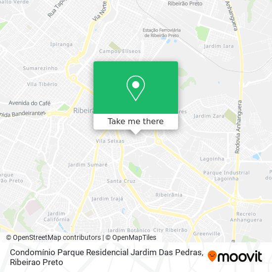 Condomínio Parque Residencial Jardim Das Pedras map