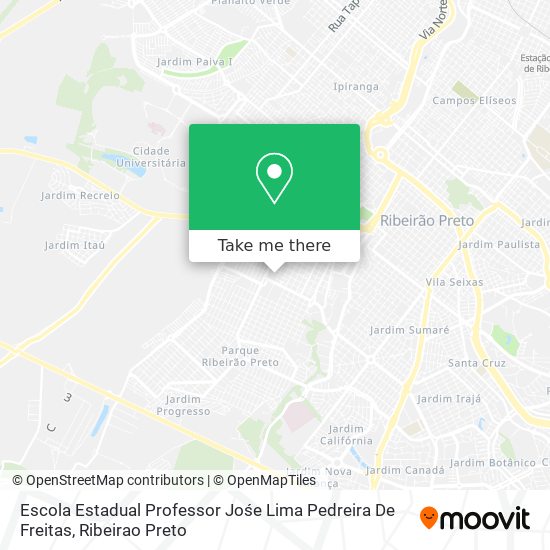 Escola Estadual Professor Jośe Lima Pedreira De Freitas map