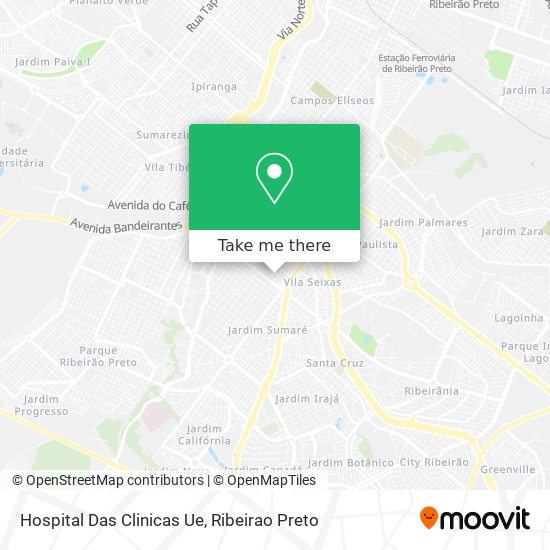 Hospital Das Clinicas Ue map