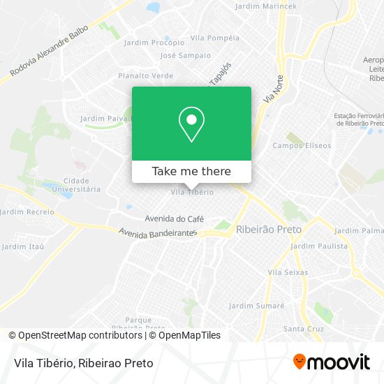 Vila Tibério map