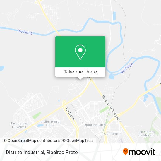 Distrito Industrial map