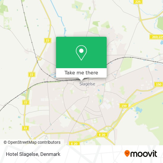 Hotel Slagelse map