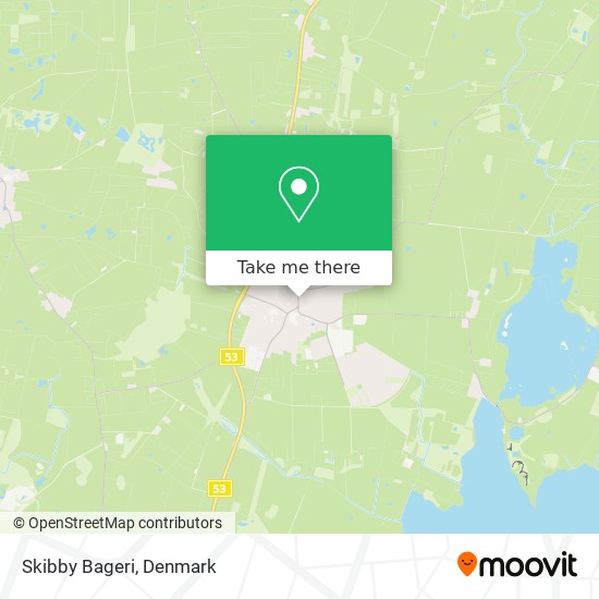 Skibby Bageri map